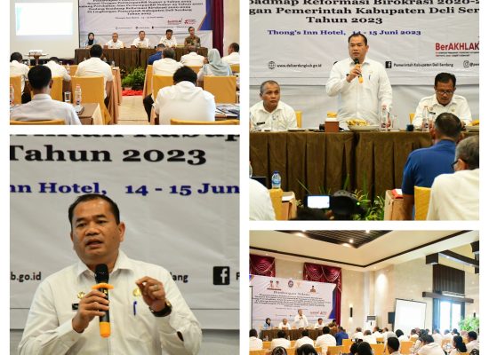 Sekda Buka Bimtek Pemantapan Pelaksanaan Reformasi Birokrasi