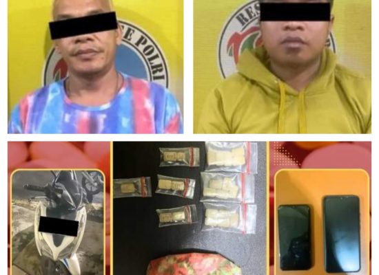 Dua bandar Ekstasi diringkus Sat Narkoba Polres Binjai