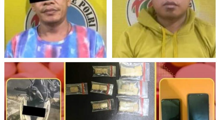 Dua bandar Ekstasi diringkus Sat Narkoba Polres Binjai