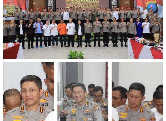 Kapolrestabes Medan Hadiri Kunker Spesifik Komisi lll DPR RI di Polda Sumut