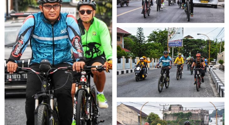Jaga Kebugaran, Danrem 023/KS laksanakan Olahraga Gowes