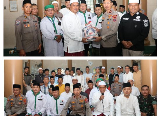 Safari Subuh Jalin Silaturrahmi, Wakapolda Sumut : Antara Iman dan Aman Harus Sejalan