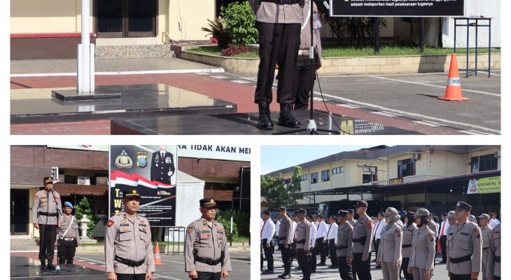 Kabag Ops Polrestabes Medan : Jaga Marwah Institusi Polri