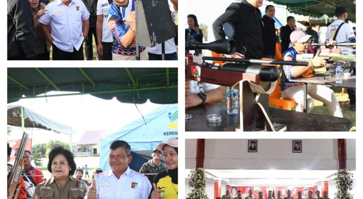 Pangdam I/BB Kukuhkan Pengcab Perbakin Karo 2023-2027