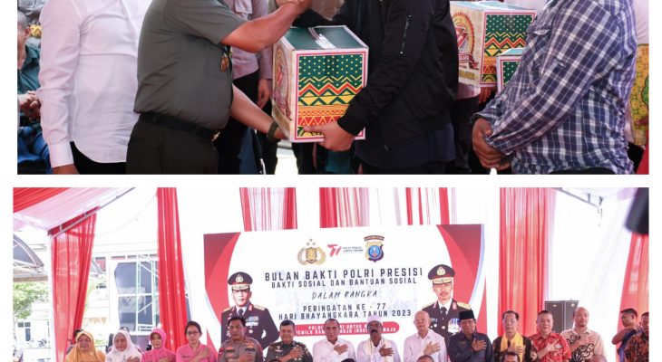 Empat Prajurit Kodam I/BB Penyandang Disabilitas Terima Bantuan Poldasu