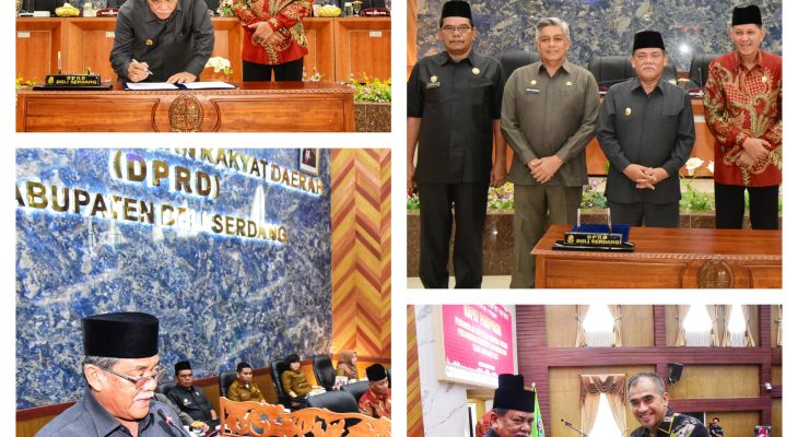 DPRD Deli Serdang Setujui Pertanggungjawaban Pelaksanaan APBD 2022