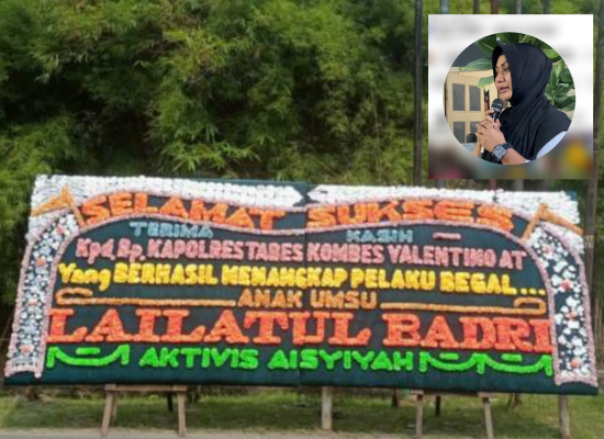 Aktivis Aisiyah Lailatul Badri Apresiasi Keberhasilan Polrestabes Medan Meringkus Pelaku Pembegalan Mahasiswa UMSU