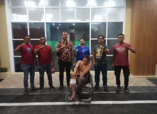 Polsek Percut Sei Tuan Tembak Pelaku Begal Resahkan Warga