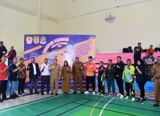 Kejurkab FORKI Deli Serdang Diikuti 400 Karateka