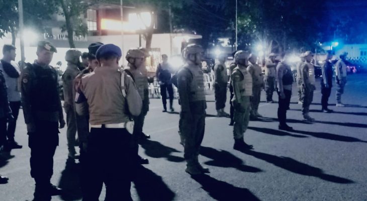 Persempit Ruang Gerak Kejahatan Jalanan, Polrestabes Medan Gelar Patroli Skala Besar