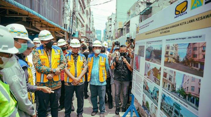 Dorong Pertumbuhan Ekonomi, Walikota Bobby Nasution Revitalisasi Kawasan Heritage Kesawan Medan