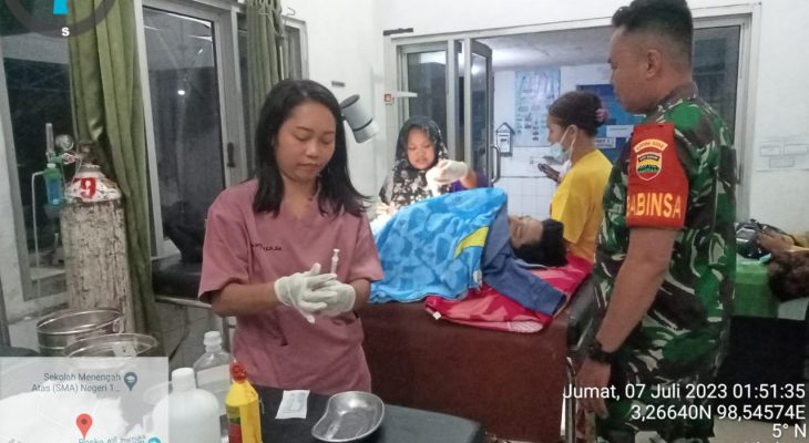 3 Remaja Asal Medan Korban Begal di Sibolangit, Babinsa Langsung Gerak Cepat