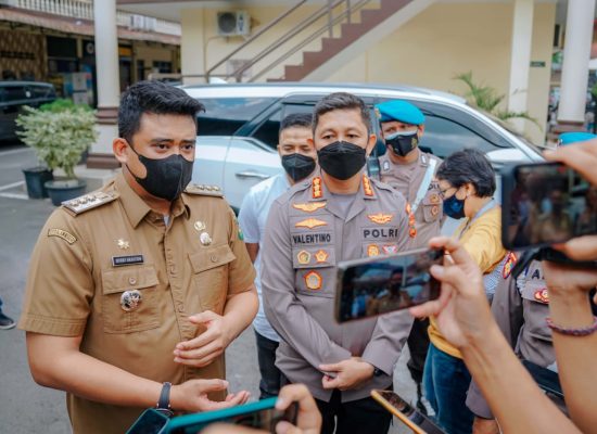 Bobby Nasution Apreasiasi Polrestabes Medan Tembak Mati Begal Sadis