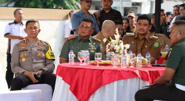 Kapolrestabes Medan Hadiri Peresmian Lapangan Gajah Mada