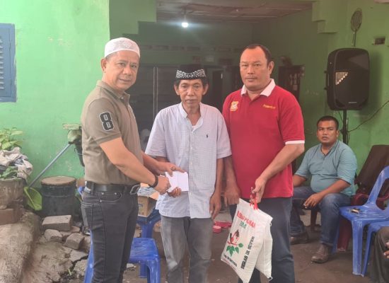 Warga Bilal Meninggal, Ketua Pewarta Melayat dan Berikan Bantuan