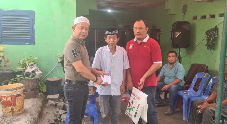 Warga Bilal Meninggal, Ketua Pewarta Melayat dan Berikan Bantuan