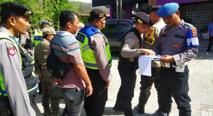 Antisipasi Kericuhan, Polrestabes Medan Gelar Apel di HKBP Pabrik Tenun