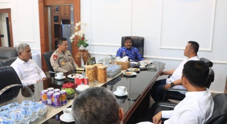 Kapolres Binjai Berserta Dandim 0203LKT Kunjungi Pemko Binjai