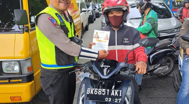 Operasi Patuh Toba Tahun 2023, Kanit Kamsel : Disiplin Berlalulintas Adalah Cerminan Moral Kita