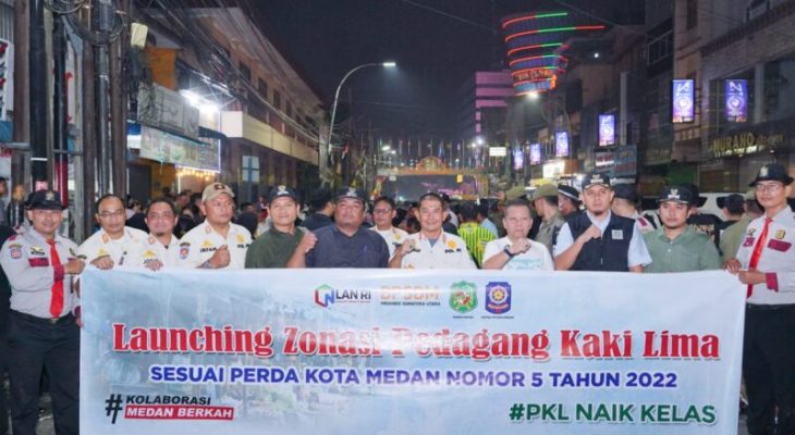 Launching Zonasi PKL, Upaya Pemko Medan Ciptakan Kenyamanan dan Estetika Kota