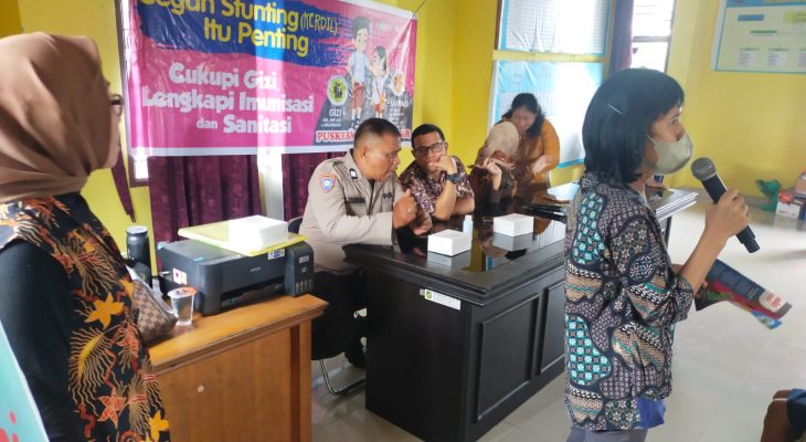 Polsek Tuntungan Gelar Binluh Pencegahan Stunting Bagi Ibu Hamil