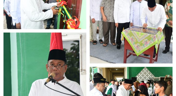 Bupati Resmikan Gedung SMP NU Deli Serdang