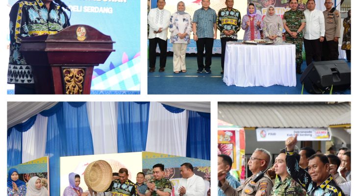 Bupati Buka Festival Kuliner Deli Serdang dan Culture Night 2023