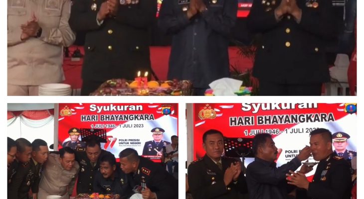 Walikota Binjai Hadiri Syukuran Hari Bhayangkara 77