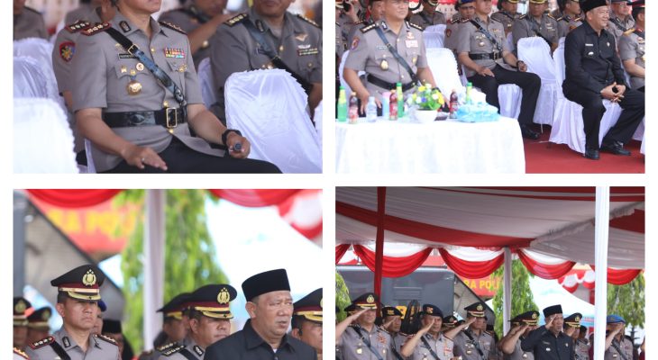 Kapolrestabes Medan Hadiri Penutupan Pendidikan, Pelantikan dan Pengambilan Sumpah Bintara Polri