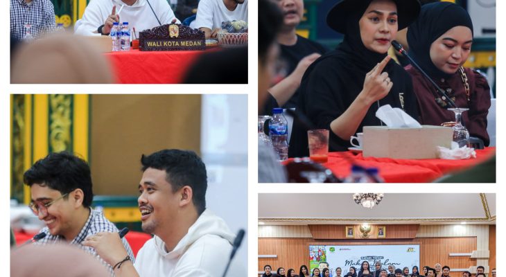 Bertemu Dengan Influencer dan Konten Kreator, Ini yang Dibahas Bobby Nasution