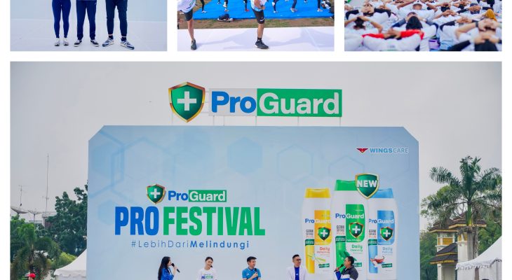ProGuard ProFestival Ajak Masyarakat Medan Upgrade Perlindungan Diri Dengan Gaya Hidup Bersih Dan Aktif