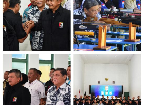Pelantikan Pengkab Perbakin DS, Sergai dan Tebing Tinggi, Wabup: Semoga Olahraga Menembak Bisa Bersifat Massal dan Terorganisir