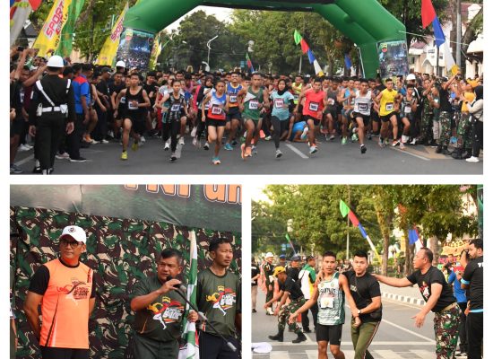 Pangdam Bersama 20 Ribu Warga Jajal Fun Run 5 & 10K Bukit Barisan 2023