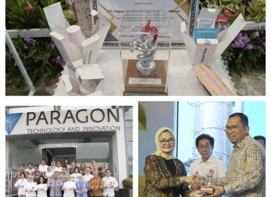 Komitmen Pelihara Bumi, Paragon Raih Peringkat 1 Environment Award 2023 BPOM RI