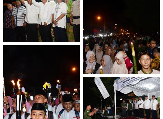 Pawai 1.000 Obor Sambut 1 Muharram 1445 Hijriah