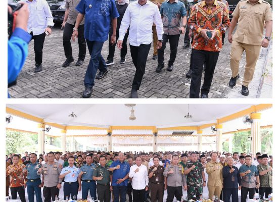 Gubsu Edy Rahmayadi dan Plt Bupati Syah Afandin, Silaturahmi Bersama Forkopimda dengan Warga Langkat
