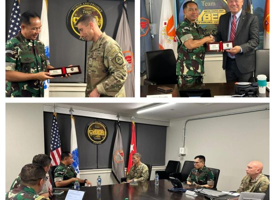 TNI AD – US Army Memperkuat Kerja Sama Militer