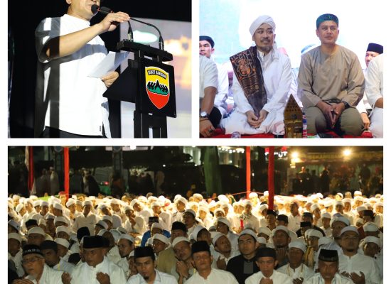 Kodam I/BB Gelar Sumut Berdzikir Bukit Barisan Expo 2023 Bersama Santri dan Anak Yatim