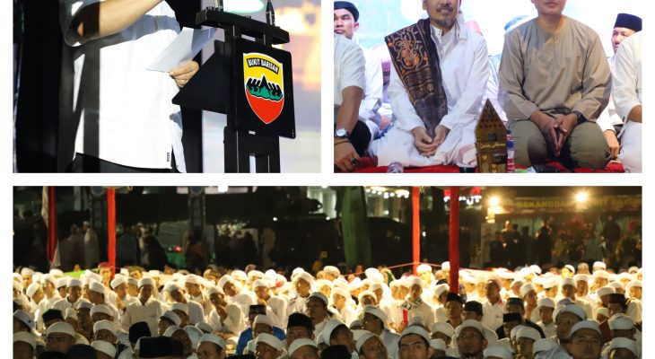Kodam I/BB Gelar Sumut Berdzikir Bukit Barisan Expo 2023 Bersama Santri dan Anak Yatim