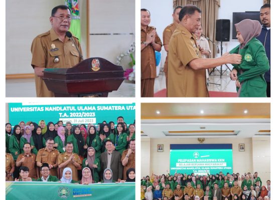 Bupati Lepas 103 Mahasiswa KKN Tematik UNUSU