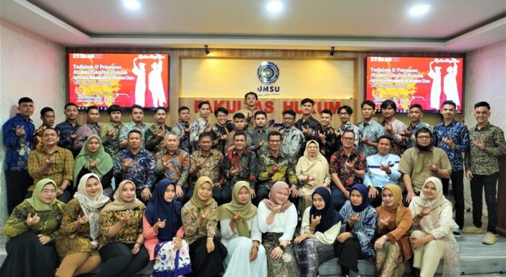 Fakultas Hukum UMSU Gelar Yudisium dan Pelepasan Alumni