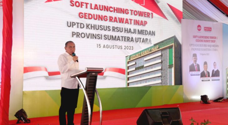 Gubernur Edy Rahmayadi Pastikan Tower Baru RSU Haji Medan Sudah Bisa Digunakan