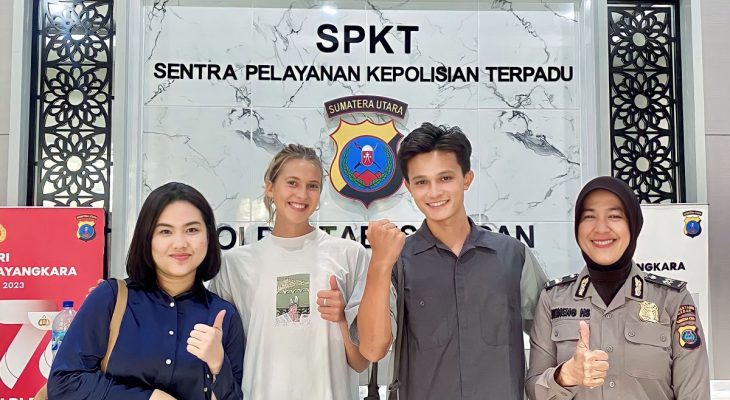 Polrestabes Medan Sukses Proses Lakukan Problem Solving Kepada WNA