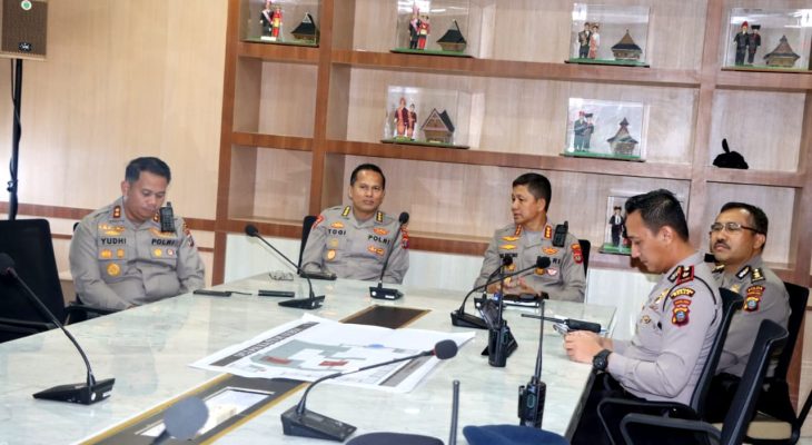 Kapolrestabes Medan Pimpin Rapat TFG Penanganan Unjuk Rasa di Kantor Gubernur Sumut