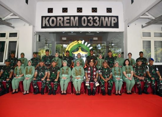 Pamitan di Korem 033/WP, Pangdam I/BB: Saya Bukan Apa-Apa Tanpa Kalian