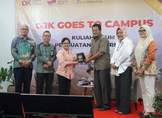 Jaga Stabilitas Sektor Keuangan & Tingkatkan Kontribusinya Dalam Perekonomian Nasional, OJK Gelar Kuliah Umum di Medan