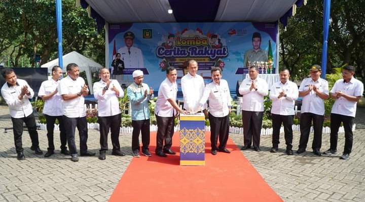 Tingkatkan Minat Baca Anak, Pemkab Langkat Gelar Lomba Cerita Rakyat Disertai  Launching Aplikasi SIBAKAT