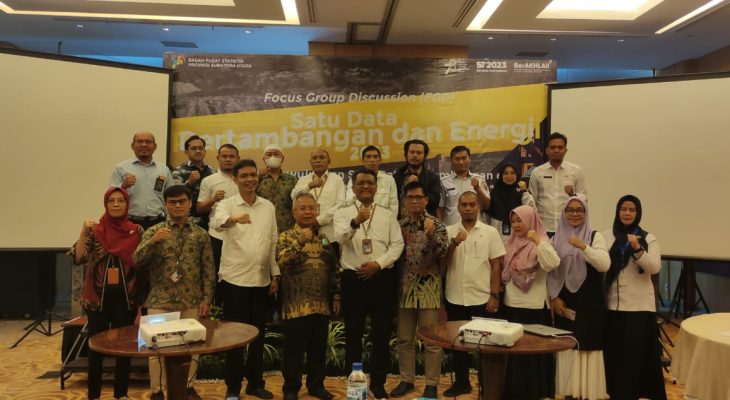 Gelar FGD, Kepala BPS Sumut: Wujudkan Satu Data Pertambangan dan Energi 2023