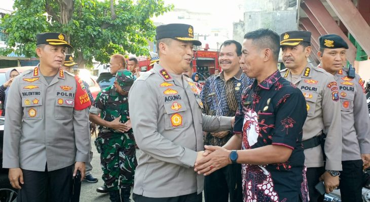 Dijadwalkan Dikunjungi Presiden, Dirut PUD Pasar Medan Dampingi Kapolda Sumut Cek Kondisi Pasar Sukaramai