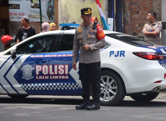 Kapolrestabes Pimpin Pengawalan Sejumlah Kegiatan R1 di Medan